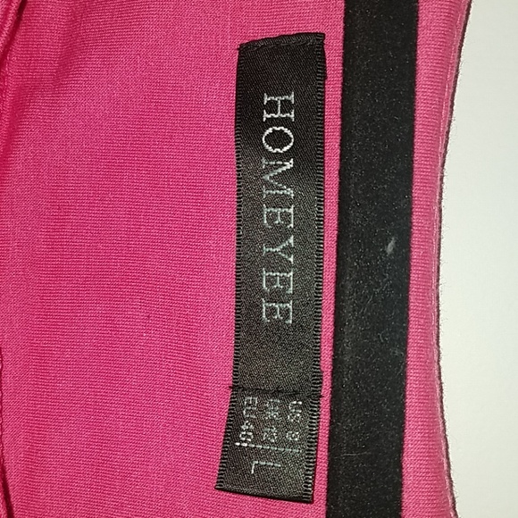 NWOT Pink peplum style long sleeve top - Picture 2 of 3